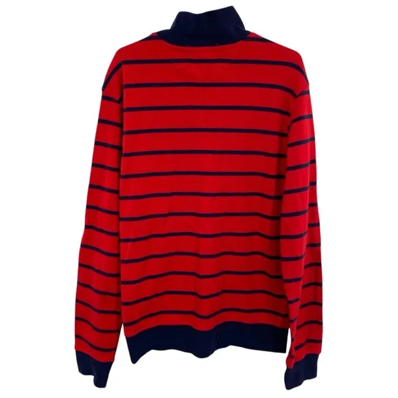 Polo Ralph Lauren Boys Cotton Interlock Stripe Pullover Sweater - Picture 6 of 7